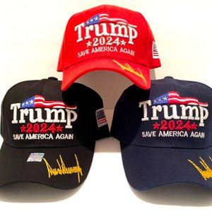 Donald Trump 2024 Save America Again Hat Ball Cap